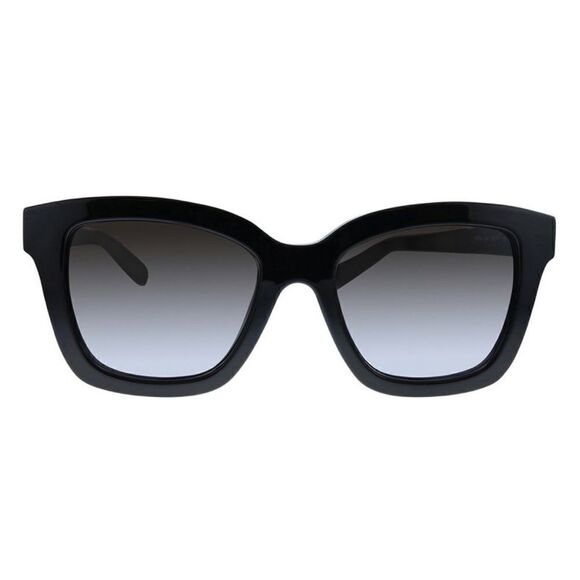 Salvatore Ferragamo Black Square Sunglasses Grey Gradient 53mm UV SF955S - Picture 1 of 5